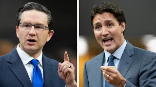 Justin Trudeau blasts Pierre Poilievre for supporting 'Freedom Convoy'