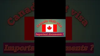 Canada visit visa step by step process | complete documents checklist 2023 | Canada visa