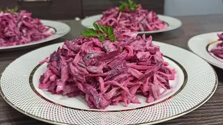 Let's make a delicious beetroot salad!