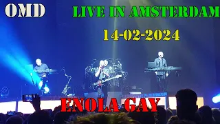 OMD live in Amsterdam 14-02-2024 - Enola Gay [AFAS LIVE]