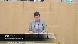 62. Sitzung des Nationalrates 19. November 2020 Henrike Brandstötter (NEOS)