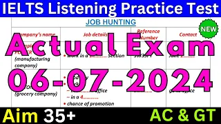 8 June 2024 IELTS LISTENING PRACTICE TEST 2024 WITH ANSWER KEY 🔴 IELTS PREDICTION 🔴 BC & IDP