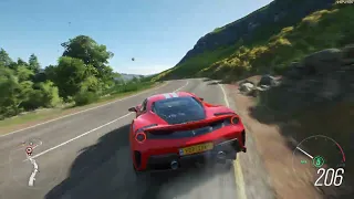 Forza Horizon 4 Ferrari 488 Pista Drifting & Driving