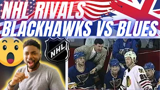 🇬🇧BRIT Reacts To NHL RIVALS: CHICAGO BLACKHAWKS VS ST LOUIS BLUES!