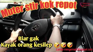 Masih suka ribet saat memutar stir, Gampang!! || Cara memutar stir yang mudah di pahami bagi pemula