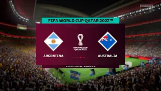 Argentina Vs Australia | Qatar2022 World Cup Round of 16 | FIFA 23 Prediction