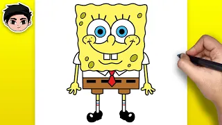 How to Draw SpongeBob SquarePants | Easy Step-by-Step