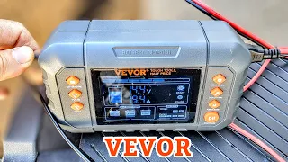 VEVOR Battery Charger! A Must Have! Automatic Lithium Battery Charger ⚡💡😀👍 van life