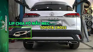 Lip Chia Pô Mẫu Mec Cho Toyota Cross | Bcar Auto Center
