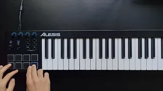 A$AP Rocky - Praise The Lord (Da Shine) ft. Skepta ( Instrumental Remake Cover ) Alesis V49 keyboard