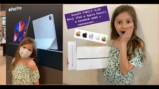 ZuzuTV FAMILY VLOG - Nový iPad a Apple Pencil 🍎🍏😍