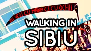 Walking in Sibiu - Romania | 4k UHD