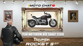 Triumph Rocket 3 GT - Yeni Motorum Bir Sanat Eseri - Moto Chat - 4K