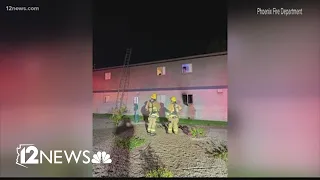 Man dies after apartment fire in Phoenix