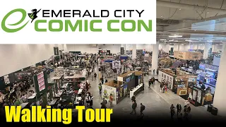 Emerald City Comic Con 2023 -  Full Walkthrough - Walking Tour 4K - ECC SCC  Summit Building