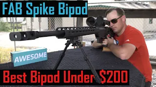 Is This The Best Bipod Under $200? -  The new FAB Spike Bipod