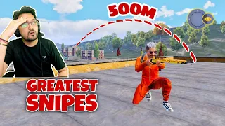 500M Sniper Shot By YouTubers?🤬 | You Have Never Seen This SNIPER Shots | ft. Jonathan