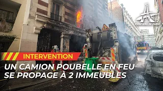 VIOLENT FEU DE POIDS LOURD - PARIS X