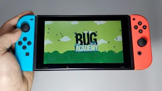 Bug Academy Nintendo Switch handheld gameplay
