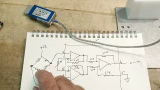 #1174 INA114 Instrumentation Amplifier and Strain Gauge