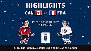 Highlights | Canada vs. France | 2022 #IIHFWorlds