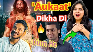 Aukaat Dikha Di - Animal Box Office Collection REACTION in हिंदी 🥰 | Deb