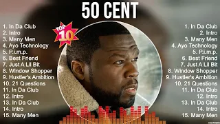 50 Cent Greatest Hits 2023 Collection   Top 10 Hits Playlist Of All Time