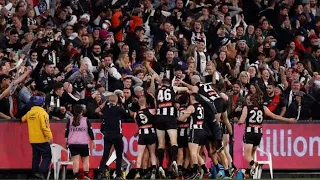 JAMIE ELLIOT WITH THE GOAL AFTER THE SIREN TO WIN THE GAME! ESSENDON V COLLINGWOOD