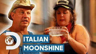 Italian Moonshine (Grappa) Eliminates Professional Distiller! | Moonshiners: Master Distiller