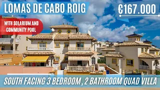 3 bedroom villa for sale in Cabo Roig Costa Blanca Spain