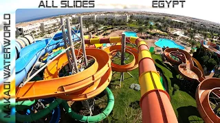 Makadi Water World | All Slides | Hurghada (Egypt) | 2022