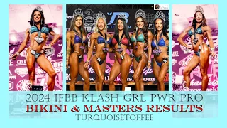 2024 IFBB Grl Pwr Pro Bikini and Masters Bikini Results