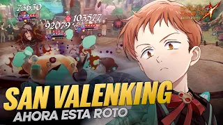 Han pasado 7 MESES pero por fin... ¡SAN VALENKING ESTÁ ROTO! La nueva ELAINE le da un daño BRUTAL