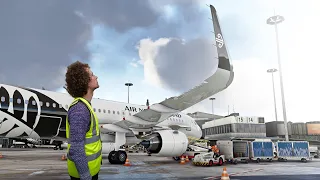 🔴 Real-World ANZ Ops! VATSIM | flybywire A32NX | Microsoft Flight Simulator