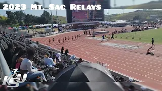 2023 Mt. Sac Relays - 100m | 110m & 300m Hurdles | 200m | 400m