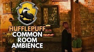 Hufflepuff Common Room ASMR 🦡💛 | Hogwarts Legacy Ambience