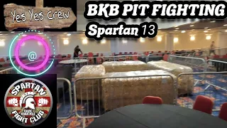 Spartan Wars 13 full fight vlog for the Fans. Bare Kuckle Pit fighting