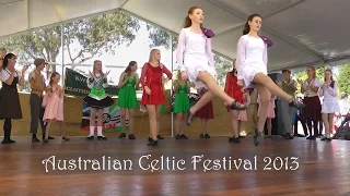 Cape Byron Celtic Dancers at the 2013 Australian Celtic Festival