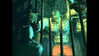 Batman: Arkham City Easter Egg - Killer Croc Cameo
