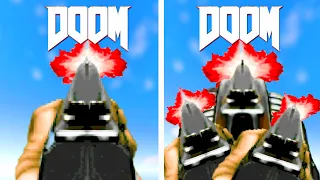 DOOM vs. Cursed DOOM - Weapons Comparison