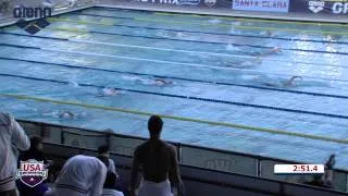 Women's 400m Freestyle D Final   2013 Arena Grand Prix at Santa Clara