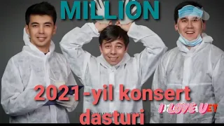 MILLION JAMOASI KONSERT DASTURI 2021 (FULL HD)