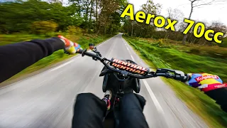 Yamaha Aerox 70cc || Full Send Pov