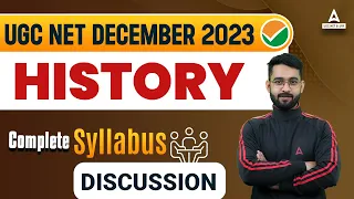 UGC NET December 2023 I Complete Syllabus Discussion For December Attempt Paper 2 History