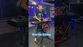 Raized Wrong performs More than a feeling by Boston