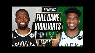 #2 NETS at #3 BUCKS | FULL GAME HIGHLIGHTS | June 10, 2021