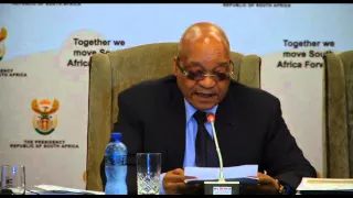 President Jacob Zuma's opening remarks at Presidential Investors Luncheon