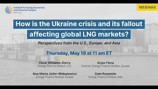 How is the Ukraine crisis and its fallout affecting global LNG markets?