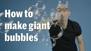 How to Make Ginormous Bubbles with Bubble Dad Chris Catanese