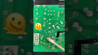 Clean The PCB to Make Sure The Paths Are Not Damaged!